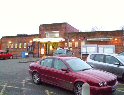 Worcester Park Train Station, London